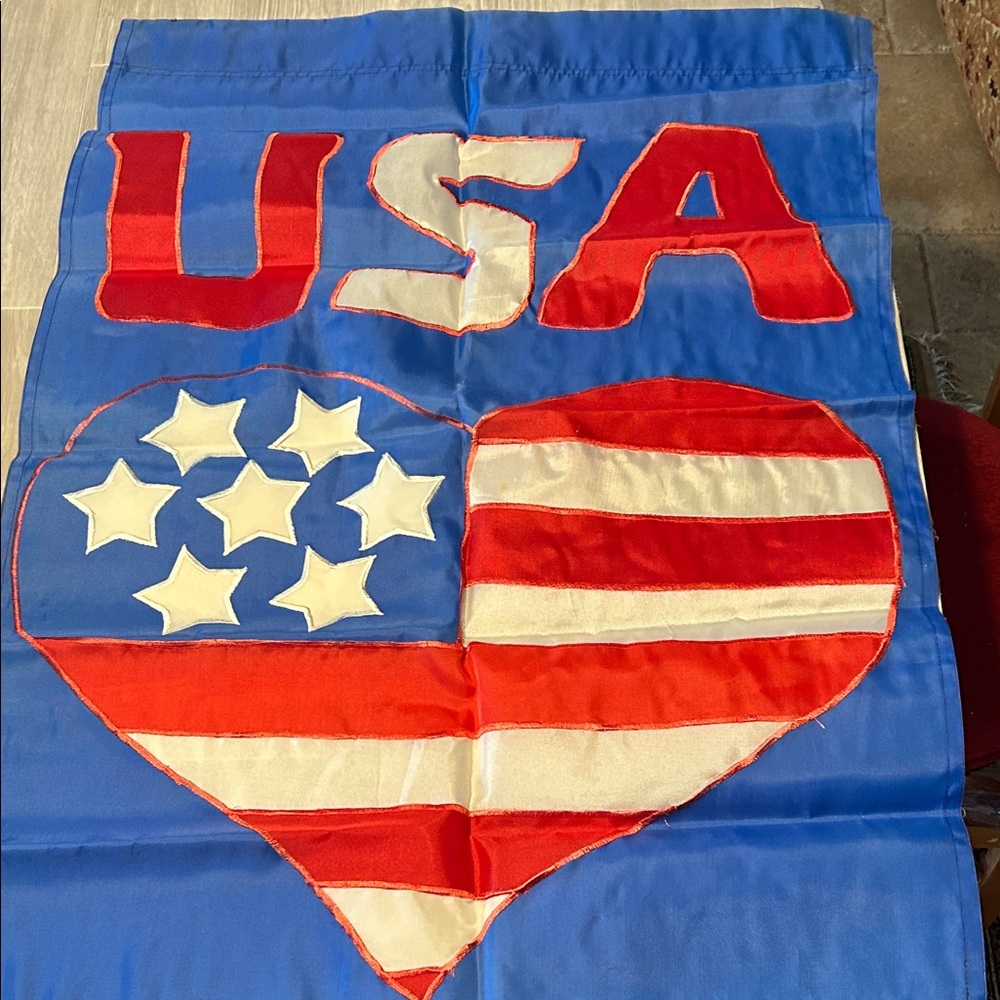 USA Flag Themed Outdoor Flag